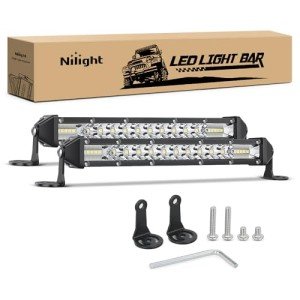 Nilight 11" LED Light Bar - 2 Pack