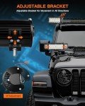 7-Inch LED Light Bar Kit with Switch