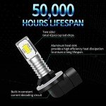 ZEBANERT Compatible with Polaris Sportsman 300 400 450 500 550 570 600 700 800 850, Compatible with Sportsman RZR 570, ACE, Hawkeye, 881 886 889 894 fog light Bulbs, 6000LM 6000K，Pack of 3