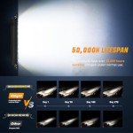 Nilight 11" LED Light Bar - 2 Pack