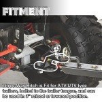 Universal Three-Way Hitch Attachment for ATVs/UTVs