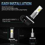 ZEBANERT Compatible with Polaris Sportsman 300 400 450 500 550 570 600 700 800 850, Compatible with Sportsman RZR 570, ACE, Hawkeye, 881 886 889 894 fog light Bulbs, 6000LM 6000K，Pack of 3