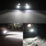 ZEBANERT Compatible with Polaris Sportsman 300 400 450 500 550 570 600 700 800 850, Compatible with Sportsman RZR 570, ACE, Hawkeye, 881 886 889 894 fog light Bulbs, 6000LM 6000K，Pack of 3