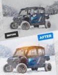 KEMIMOTO UTV Soft Upper Doors for Polaris General