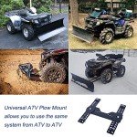Universal ATV Snow Plow Mount Bracket - Elitewill