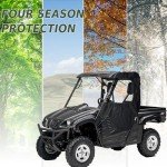YONQIFON Heavy Duty Soft Cab Side Doors for Yamaha