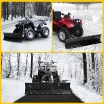 Universal 45" Adjustable Snow Plow Kit for ATVs