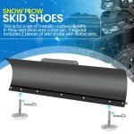 Replacement Snow Plow Skid Shoes for ATV/UTV