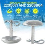 Replacement Snow Plow Skid Shoes for ATV/UTV