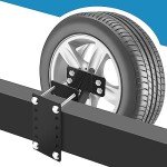 Heavy Duty Spare Tire Carrier for Trailers