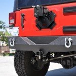 Height Adjustable Spare Tire Carrier for Wrangler JK