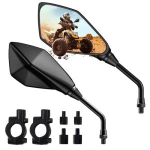 Universal ATV Side Rearview Mirrors for Bikes
