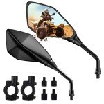 Universal ATV Side Rearview Mirrors for Bikes