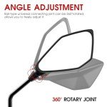 Universal ATV Side Rearview Mirrors for Bikes