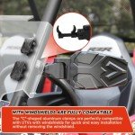 Automatic Folding UTV Side Mirrors for Roll Bars