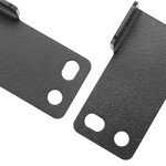 Rear Roof Pillar Roll Cage Bar Reverse LED Light Pod Mounting Brackets Compatible with Polaris Ranger Full Size 2013-2024