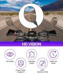 RACOONA 360° ATV Side Rear View Mirrors