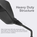 2024 Motorcycle Convex Rear View Mirrors for ATVs