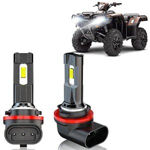 VCSZKXLY Halogen Replacement Headlight Bulbs Compatible for 2014 2015 2016 2017 2018 2019 2020 Honda TRX420 TRX500 34901 HR3 A21 Lights Kit, 12V 35 35W Headlights High Low Beam, 2-Pack