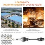 Polaris Sportsman Scrambler CV Axle Half Shaft Set