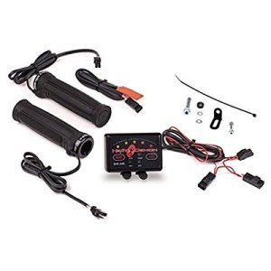 Quad Zone Clamp-On Heated Grip Kit, Black