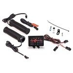 Quad Zone Clamp-On Heated Grip Kit, Black