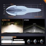 Nilight 15.5" LED Light Bar with Wiring Kit