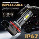 VCSZKXLY Halogen Replacement Headlight Bulbs Compatible for 2014 2015 2016 2017 2018 2019 2020 Honda TRX420 TRX500 34901 HR3 A21 Lights Kit, 12V 35 35W Headlights High Low Beam, 2-Pack