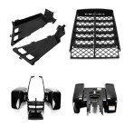 HECASA Black Plastic Kit for Yamaha Banshee 350