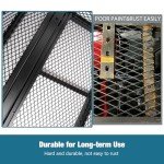 Heavy-Duty ATV Front Basket Rack Luggage Carrier