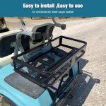 Heavy-Duty ATV Front Basket Rack Luggage Carrier