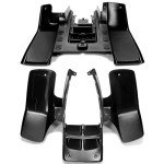 HECASA Black Plastic Kit for Yamaha Banshee 350