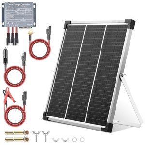 20W Solar Panel Kit for ATV and More