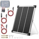 20W Solar Panel Kit for ATV and More