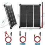 20W Solar Panel Kit for ATV and More