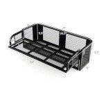 Detachable Steel Rear Drop Basket Rack for ATV