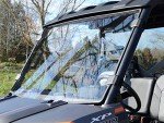 SuperATV Full Windshield for 2015-2016 Polaris Ranger Full Size XP 570/570 Crew PRO-FIT Cab | Made of 1/4” Standard Polycarbonate | Preinstalled Bulb Seal | USA Made