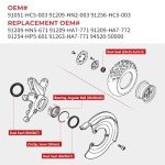 Honda FourTrax Front Wheel Bearing Seals 4x4