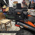 Titan ATV Rear Cargo Basket Storage Rack