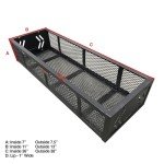 Kolpin ATV Front Rack Gear Basket - Black