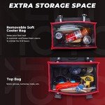 KEMIMOTO Waterproof ATV Fender Bag with Drink Holder