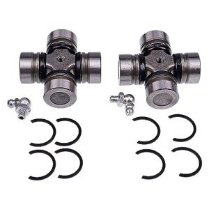 WQSING Front Driveshaft U-Joint Set for Polaris
