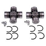 WQSING Front Driveshaft U-Joint Set for Polaris