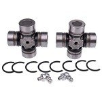 WQSING Front Driveshaft U-Joint Set for Polaris
