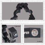 Universal Heavy Duty Motorcycle Grip Lock - Black