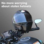 2-Pack Anti-Theft Motorcycle Handlebar Locks