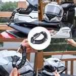 2-Pack Anti-Theft Motorcycle Handlebar Locks