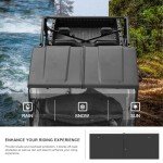 KIWI MASTER Poly Sport Roof for 2016-2025 Polaris Ranger 570 Full-Size Accessories Hard Roof Top Black