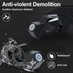 Motorcycle and ATV Lock Combo Set