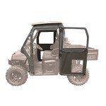 Seizmik UTV Framed Door Kit Compatible with Polaris Full Size Ranger 2009-2021 Select UTV Models| Ranger Door Kits | Cab Enclosure | Side by Side Accessories
